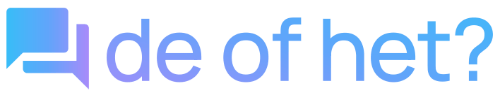 De of Het logo